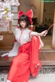 蜜汁貓裘 Cosplay 巫女 Miko Sister P5 No.1e5f5b Image No. 73