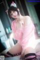 [BLUECAKE] Bambi (밤비): Naughty Cats Pink & Mint RED (145 photos) P45 No.04bd78